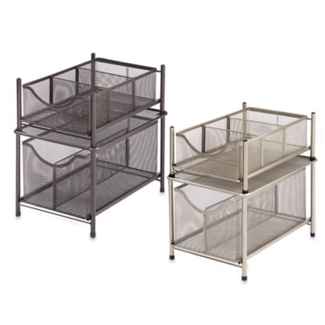 ORG Under the Sink Mesh Slide-Out Cabinet Drawer Collection