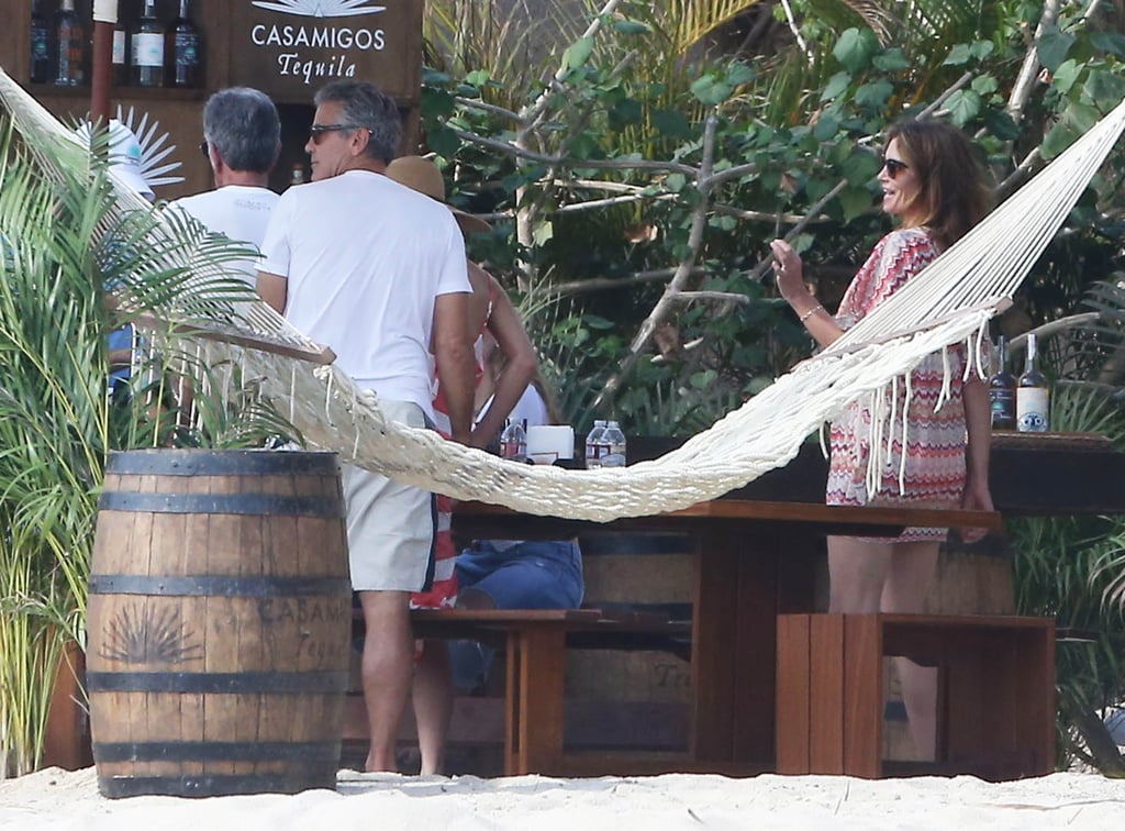 George Clooney and Amal Alamuddin in Mexico