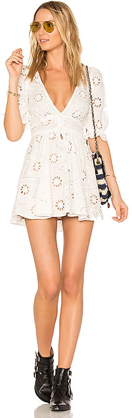 For Love & Lemons x Revolve Eyelet Dress