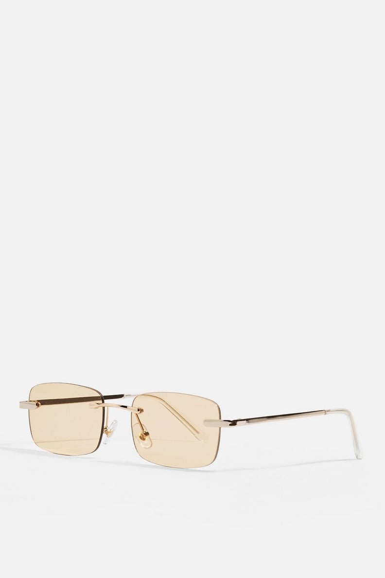 Topshop Bella Rimless Sunglasses