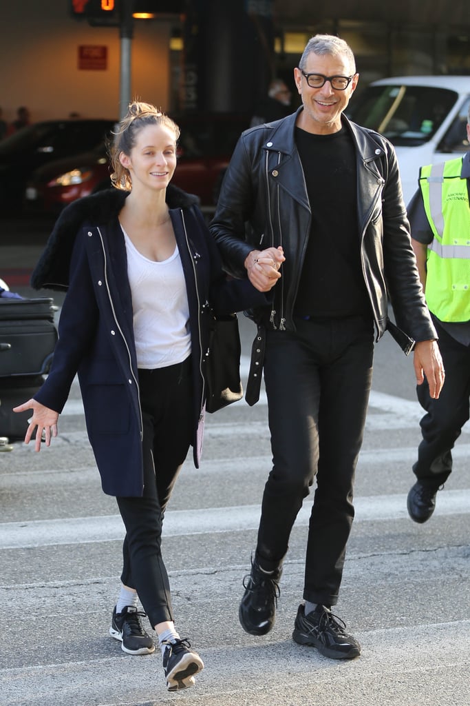 Jeff Goldblum and Emilie Livingston Cutest Pictures