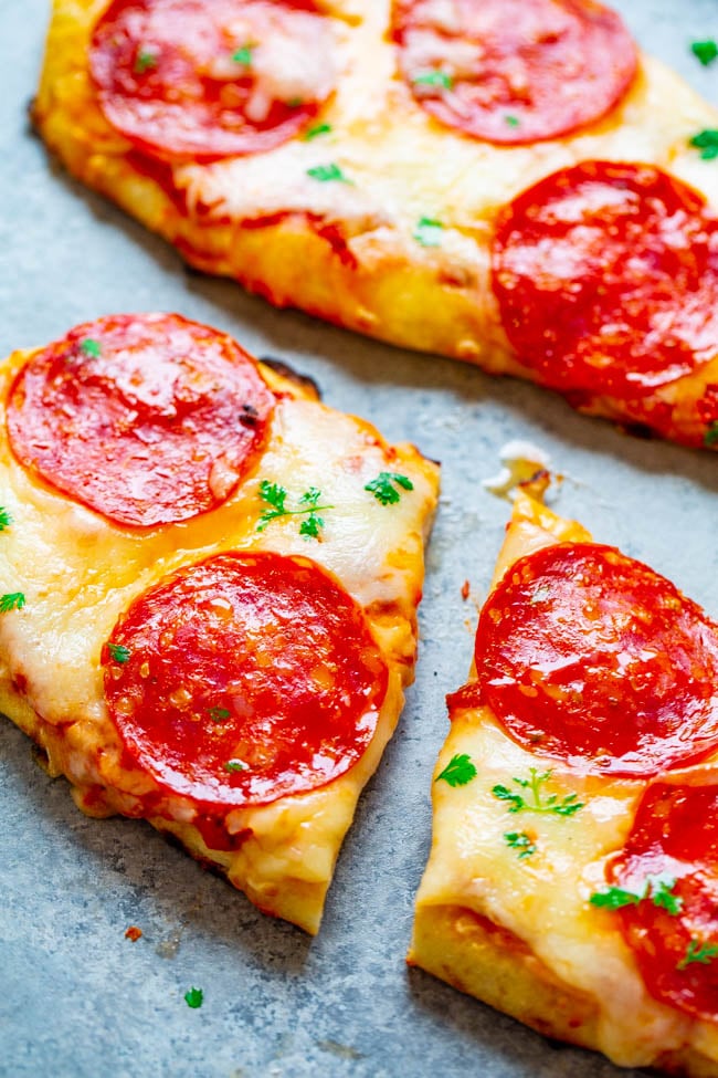 Grilled Pepperoni Pizza
