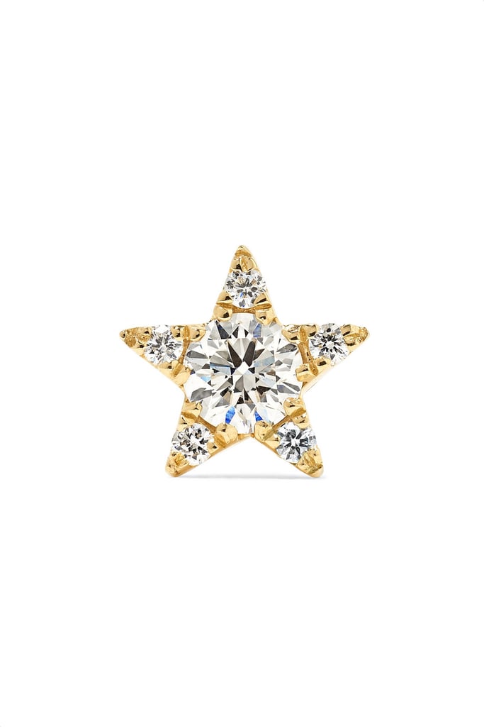 Maria Tash Gold Diamond Earring | Delicate Jewellery Gifts | POPSUGAR ...