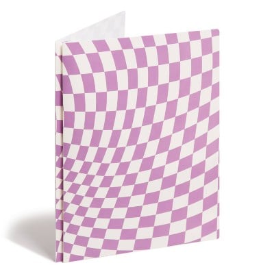U Brands 2 Pocket Fashion Plastic Folder