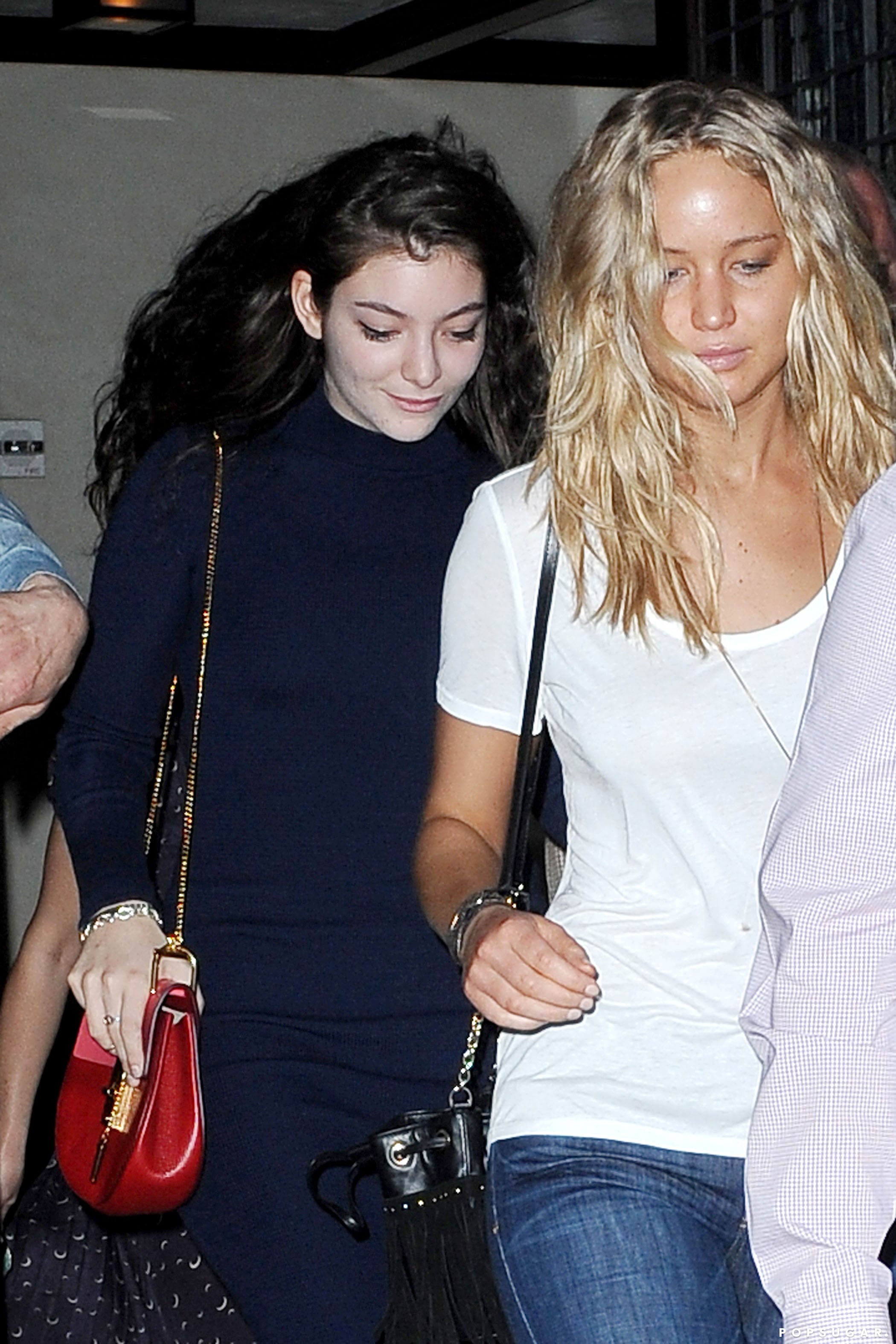 Jennifer Lawrence and Lorde in NYC | Pictures | POPSUGAR Celebrity