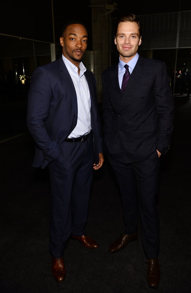 Sebastian Stan and Anthony Mackie Friendship Pictures