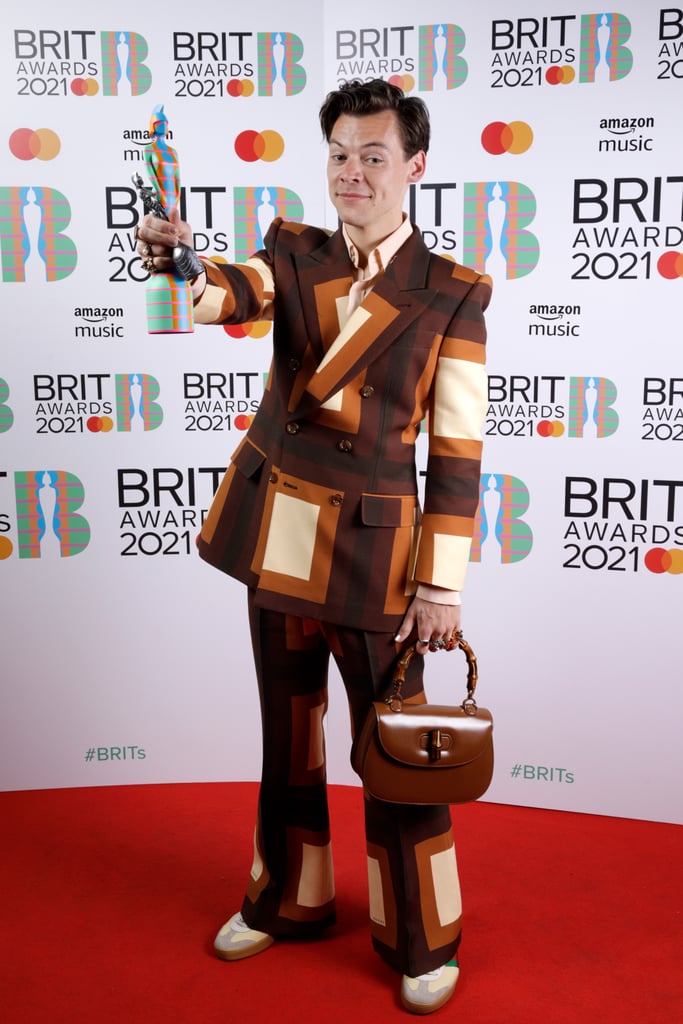 Harry Styles's Gucci Outfit at the 2021 Brit Awards