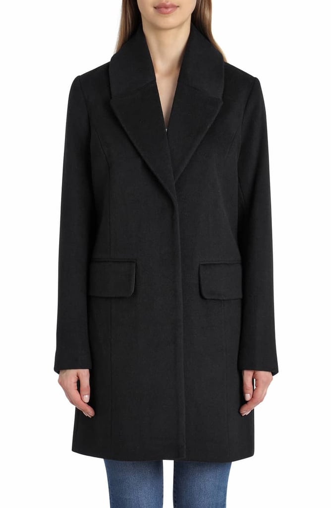 Badgley Mischka Wool Blend Coat | Best Coats From Nordstrom | POPSUGAR ...