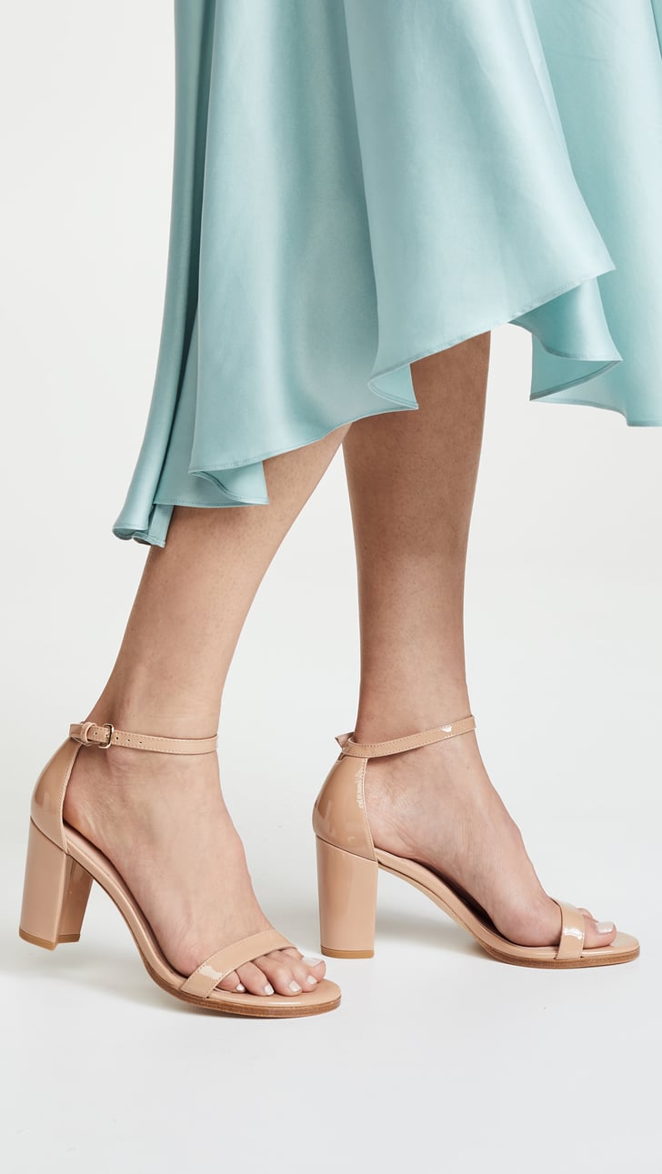 stuart weitzman nude flats