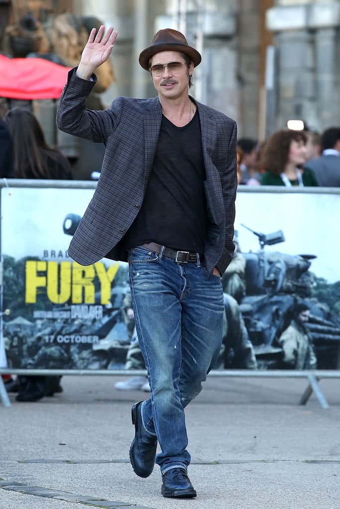 Brad Pitt in Paris and Angelina Jolie in Malta | Pictures
