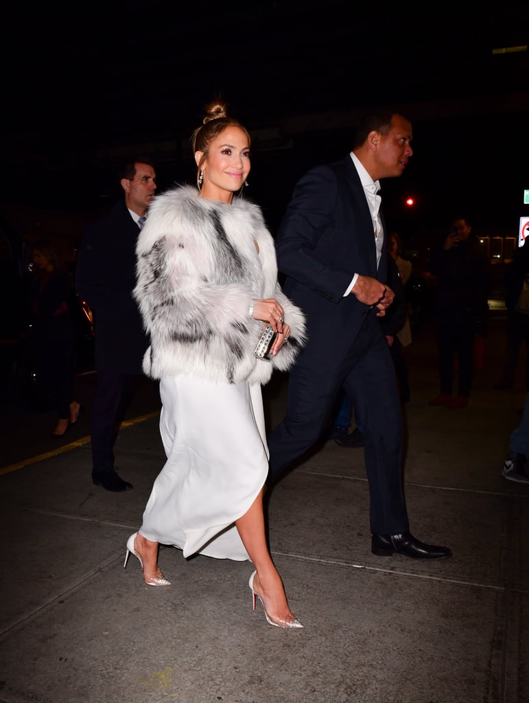 Jennifer Lopez White Elie Saab Dress at Second Act Afterparty ...