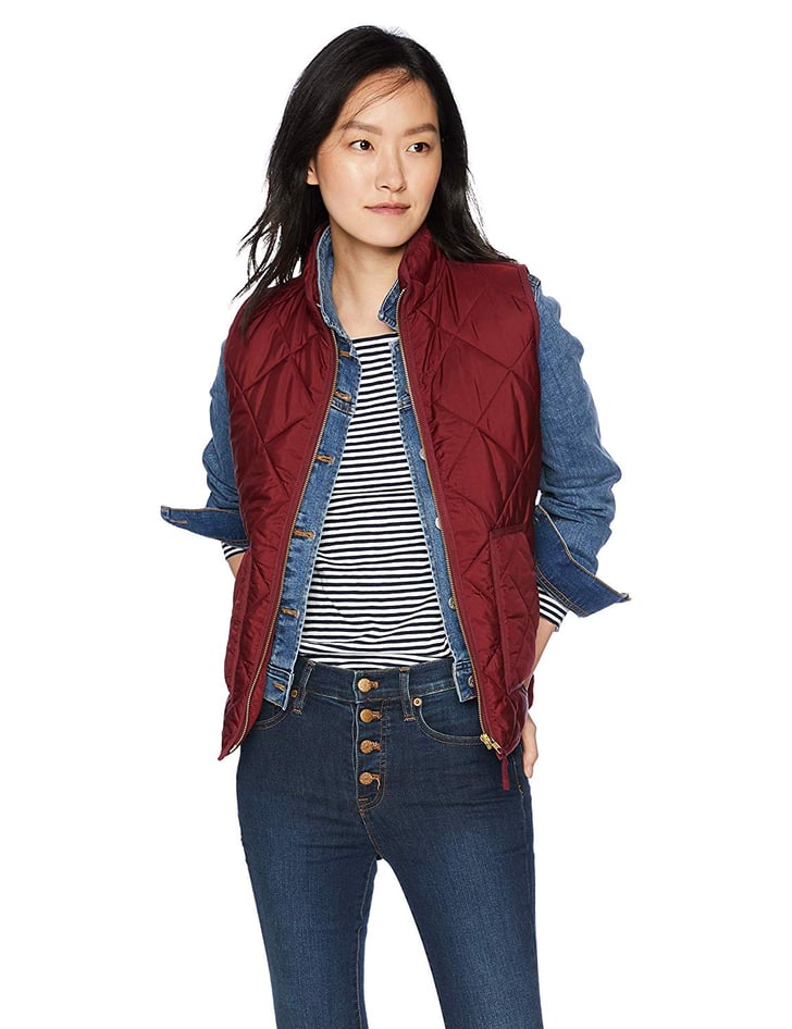 J. Crew Mercantile Women's Puffer Vest J.Crew at Amazon POPSUGAR