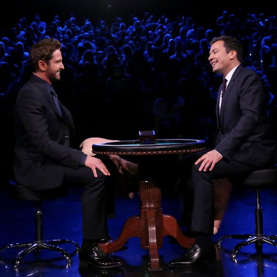 Gerard Butler Plays Slapjack With Jimmy Fallon February 2016