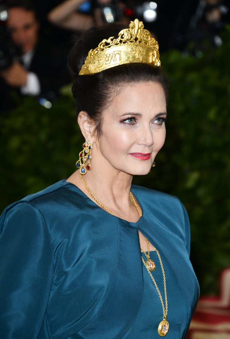 Lynda Carter at the 2018 Met Gala