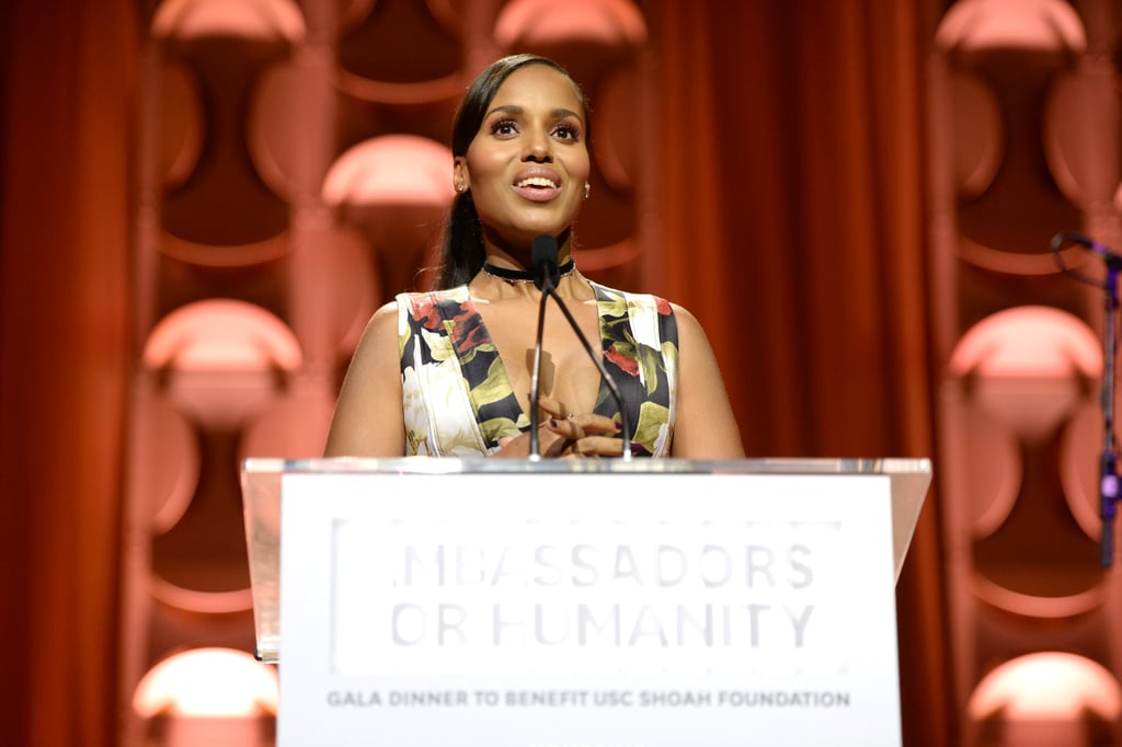 Kerry Washington and Husband at Charity Gala December 2016