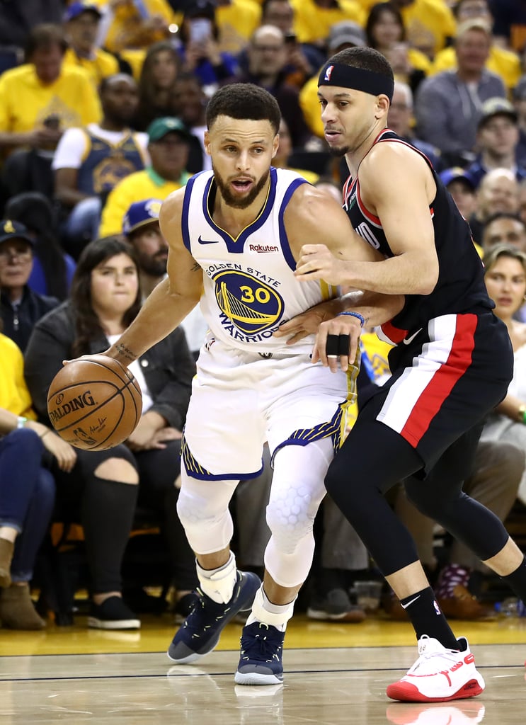 Steph and Seth Curry in Western Conference Finals 2019