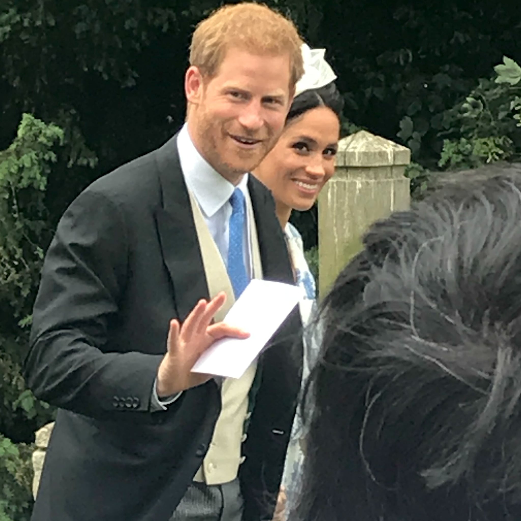 Prince Harry And Meghan Markle At Celia Mccorquodale Wedding - Prince Harry And Meghan Markle At Celia Mccorquodale Wedding -
