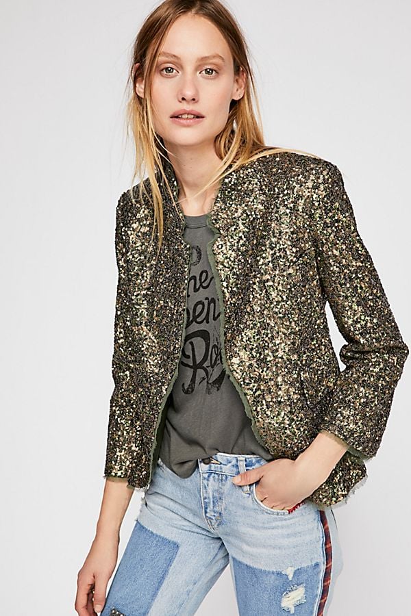 Zadig & Voltaire Verys Sequin Blazer