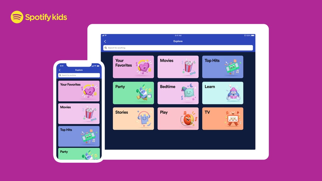 Spotify Kids App Brings Families Music, Stories, and More