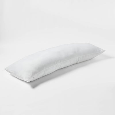 Room Essentials Body Pillow White