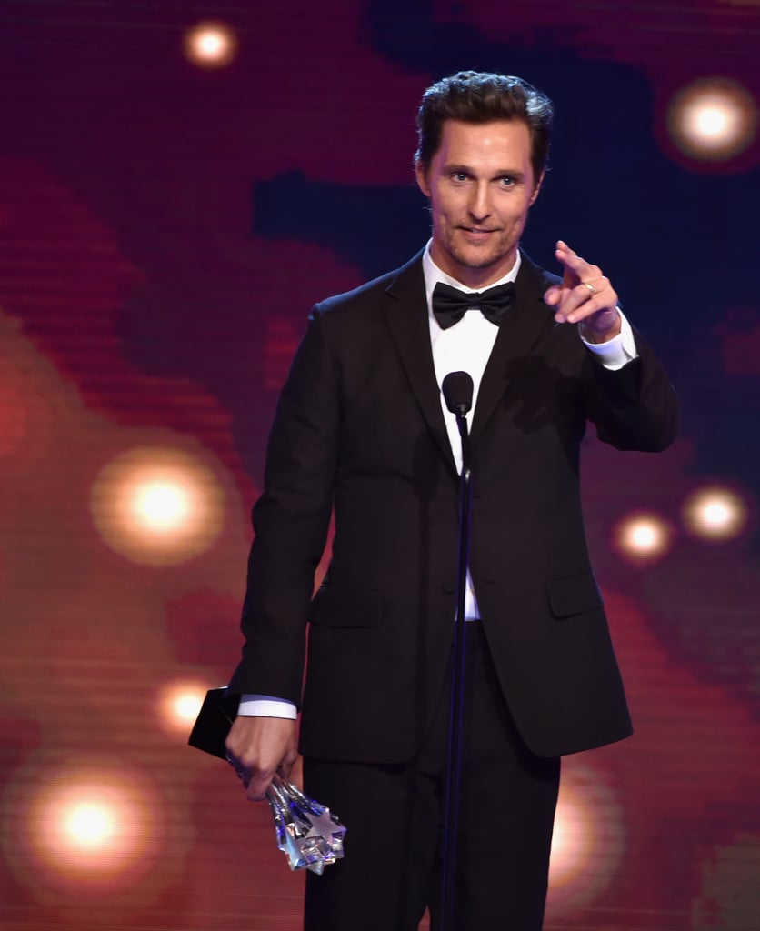 Matthew McConaughey put another victory under his belt with his best actor in a drama win.