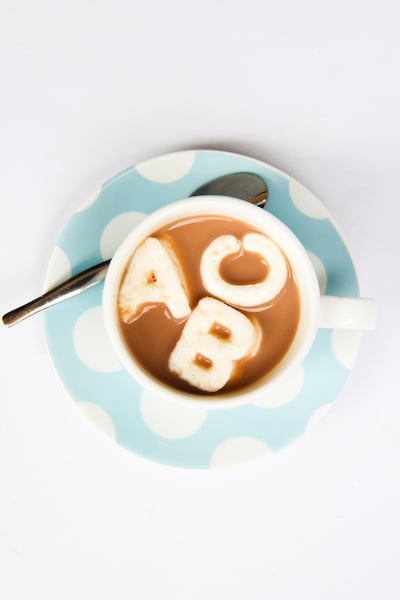 Vanilla Bean Alphabet Marshmallows