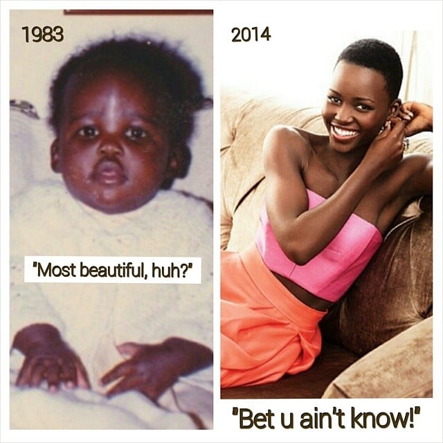 This is how Lupita Nyong'o celebrated her People's most beautiful person of the year title.
Source: Instagram user lupitanyongo