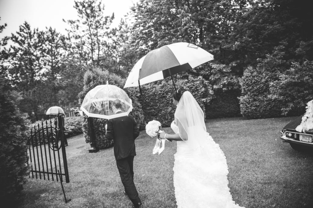 Rainy Canadian Wedding