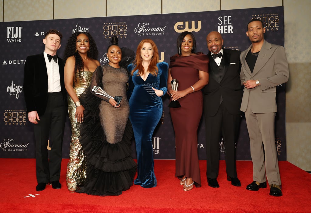 Abbott Elementary Cast at Critics' Choice Awards 2023