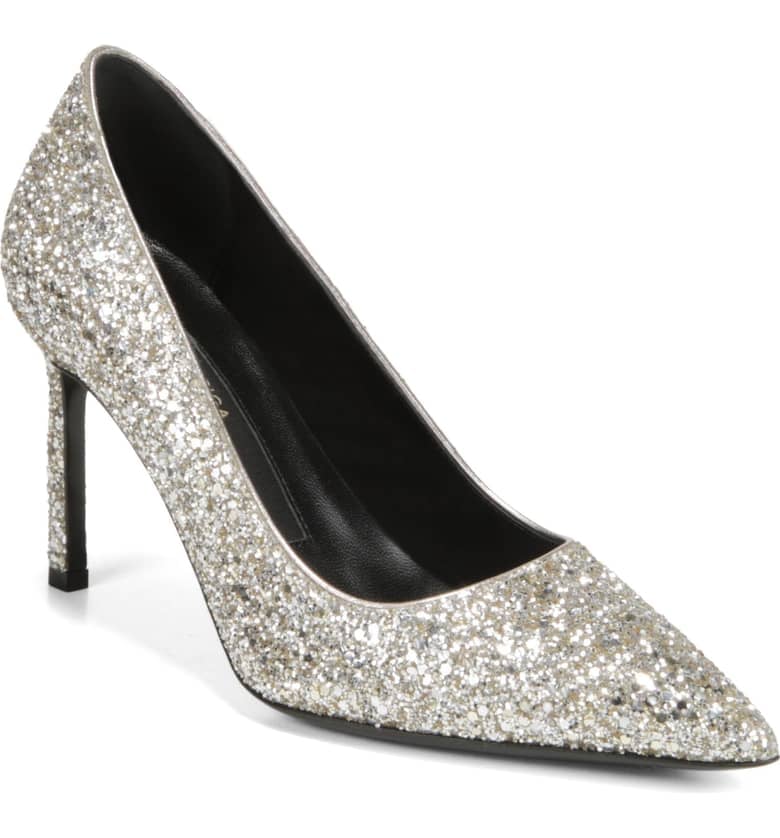 Via Spiga Nikole 3 Glitter Pumps