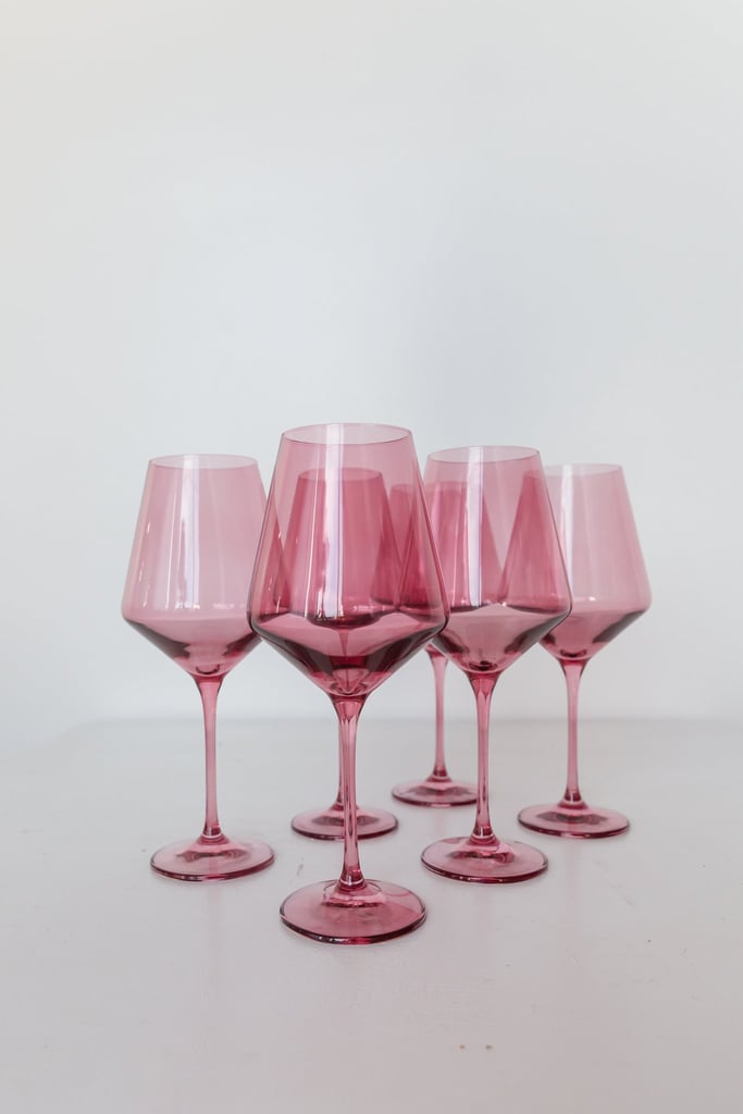 Estelle Coloured Wine Stemware (Set of 6)