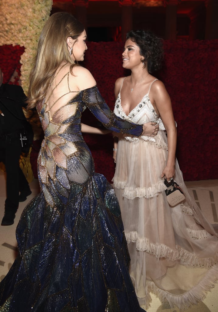 Gigi Hadid and Selena Gomez at the Met Gala 2018