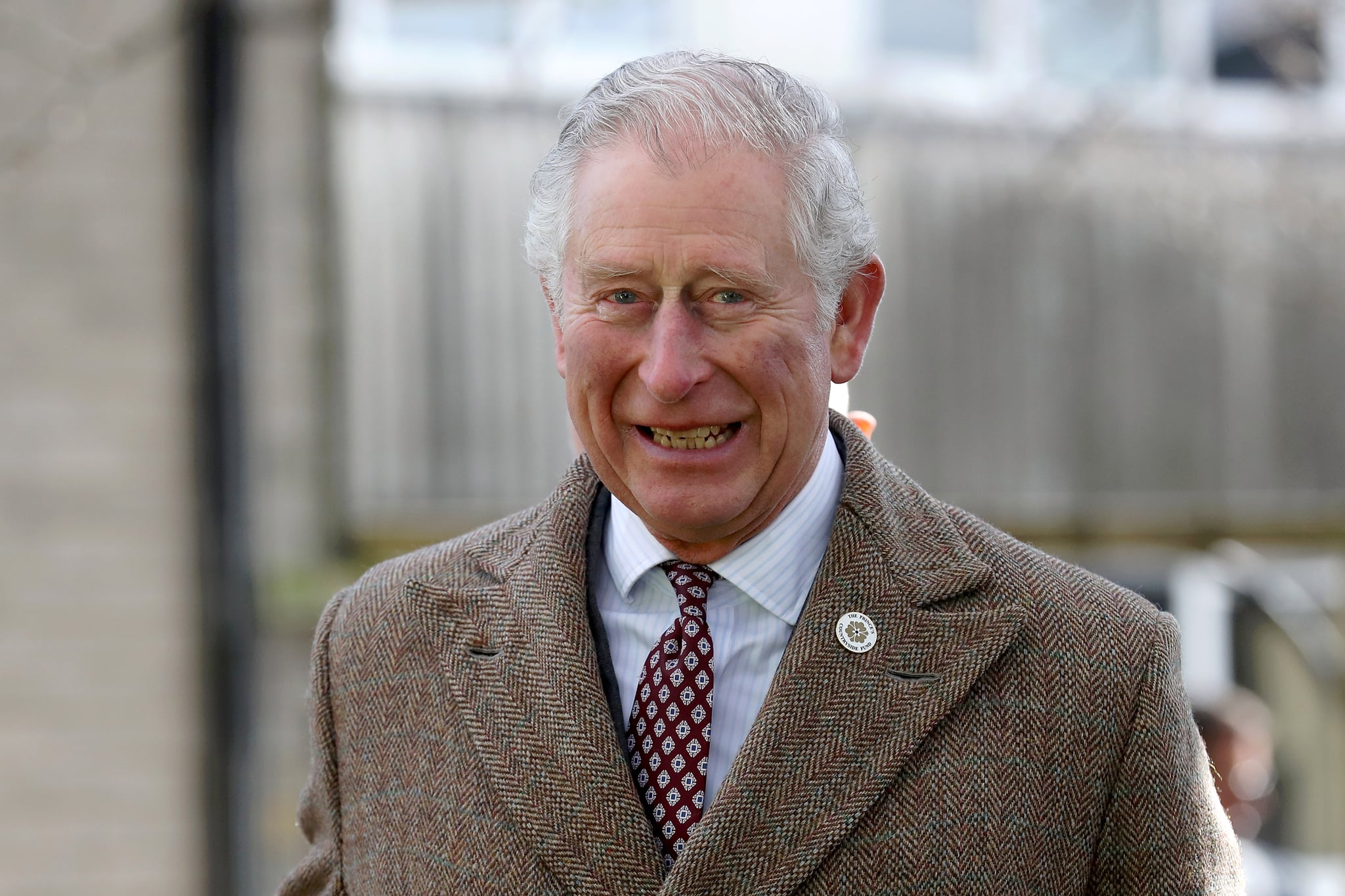 KENDAL, UNITED KINGDOM - MARCH 26:  Prince Charles, Prince of Wales tours James Cropper PLC to see how the innovative company recycles takeaway coffee cups into high quality paper and plastic-free packaging. The Prince of Wales also took part in a roundtable discussion with senior business leaders and stakeholders associated with the industry to learn what more businesses can do to create value from waste on March 26, 2018 in Kendal, United Kingdom.  (Photo by Christopher Furlong/Getty Images)