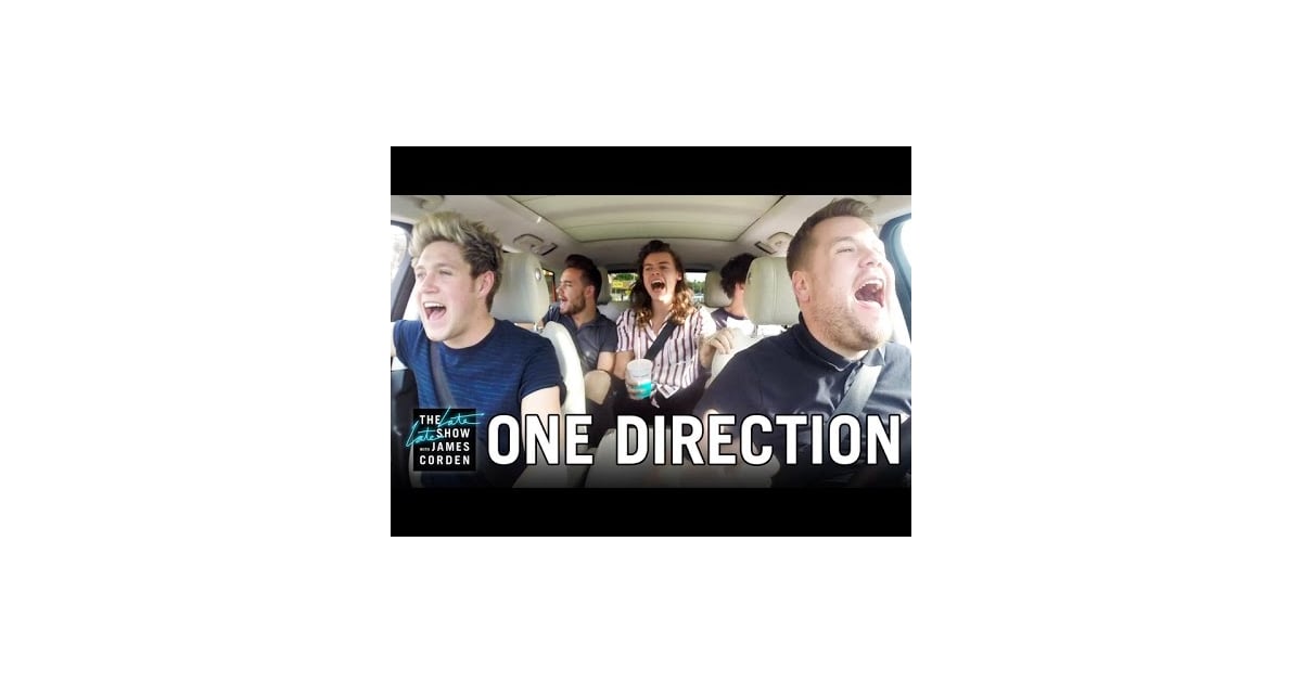 One Direction All of James Corden's Carpool Karaoke Videos POPSUGAR