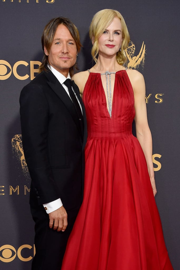 Nicole Kidman and Keith Urban at the 2017 Emmys