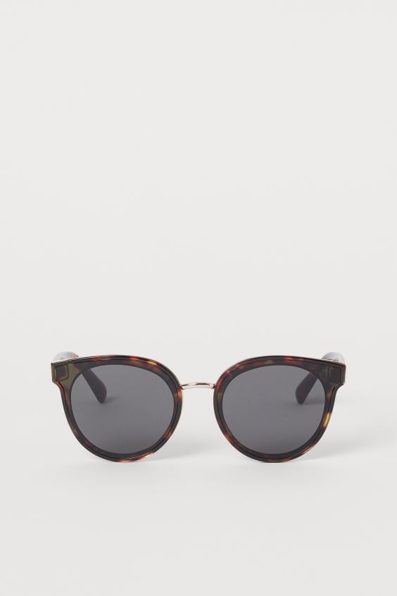 h&m blue sunglasses