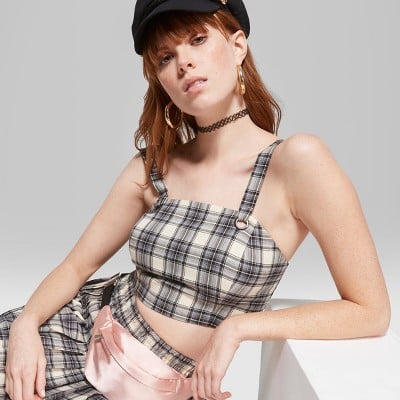 Pleated Mini Skirt