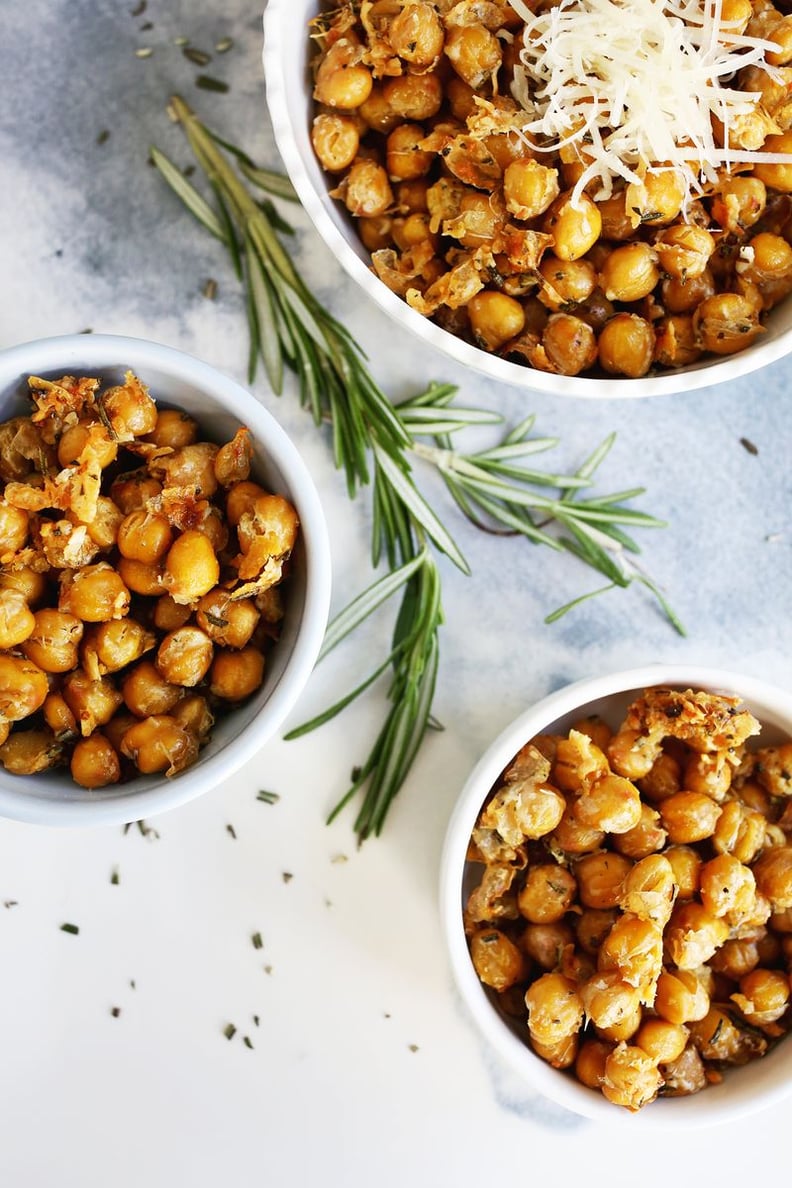 Baked Rosemary Parmesan Chickpeas