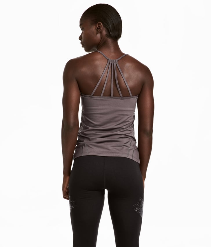 H&M Sports Tank Top Workout Clothes at H&M POPSUGAR Fitness Photo 11