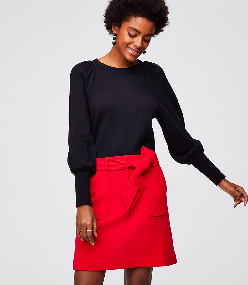 Tie-Waist Pocket Skirt