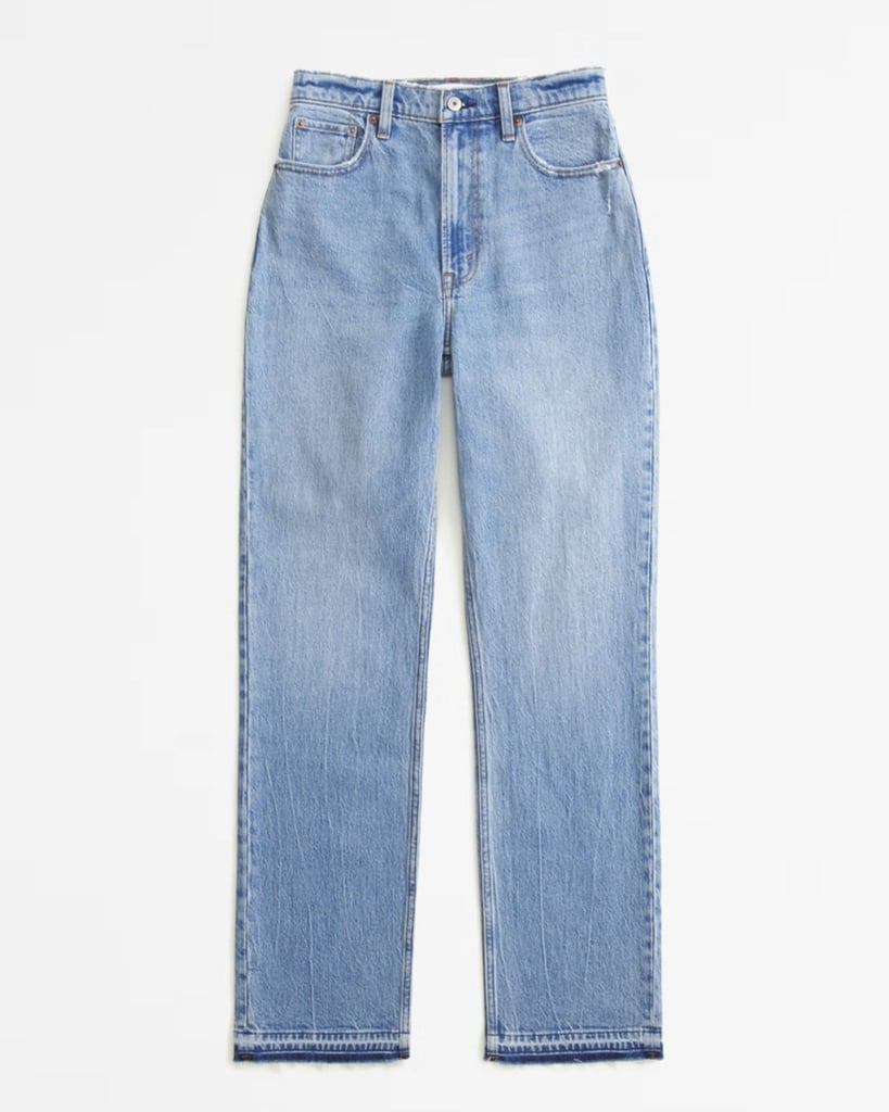 Abercrombie & Fitch Curve Love Ultra High Rise '90s Straight Jean