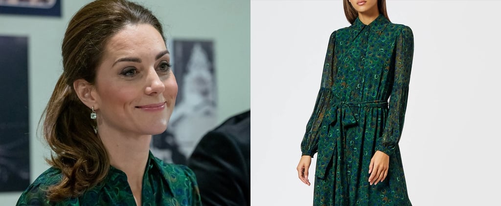 Kate Middleton Michael Kors Peacock Dress