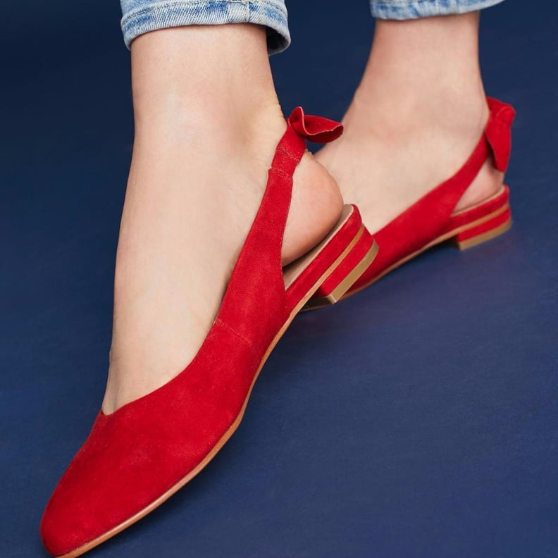 Anthropologie Slingback Flats