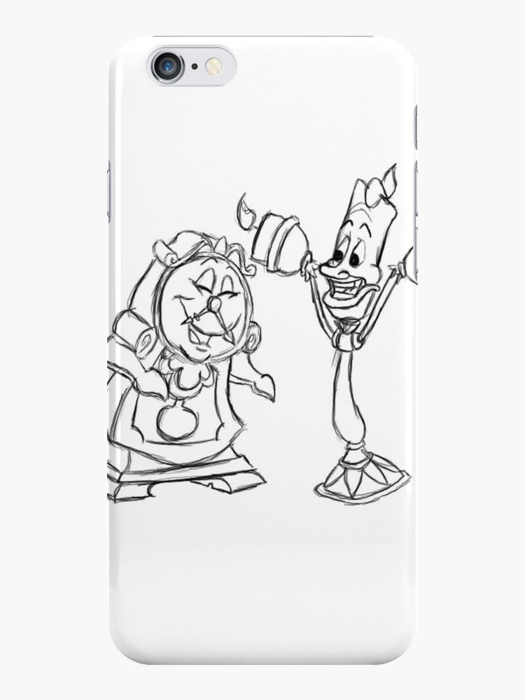 Cogsworth and Lumiere