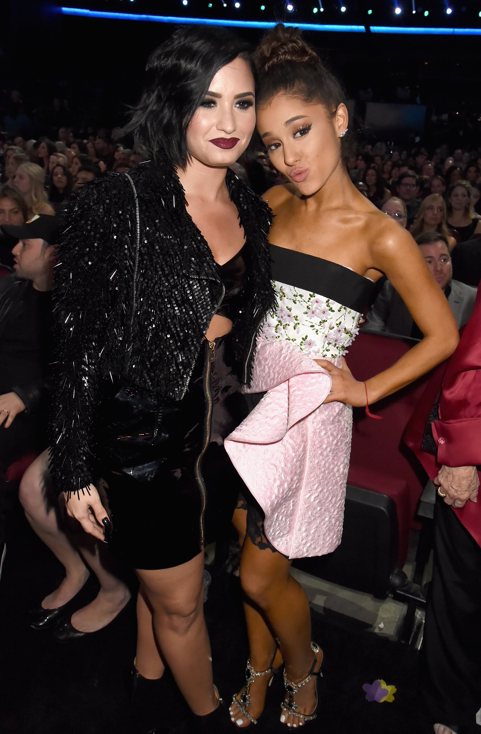 Demi and Ariana Grande Demi Lovato Hangs Out With All of Her Favorite