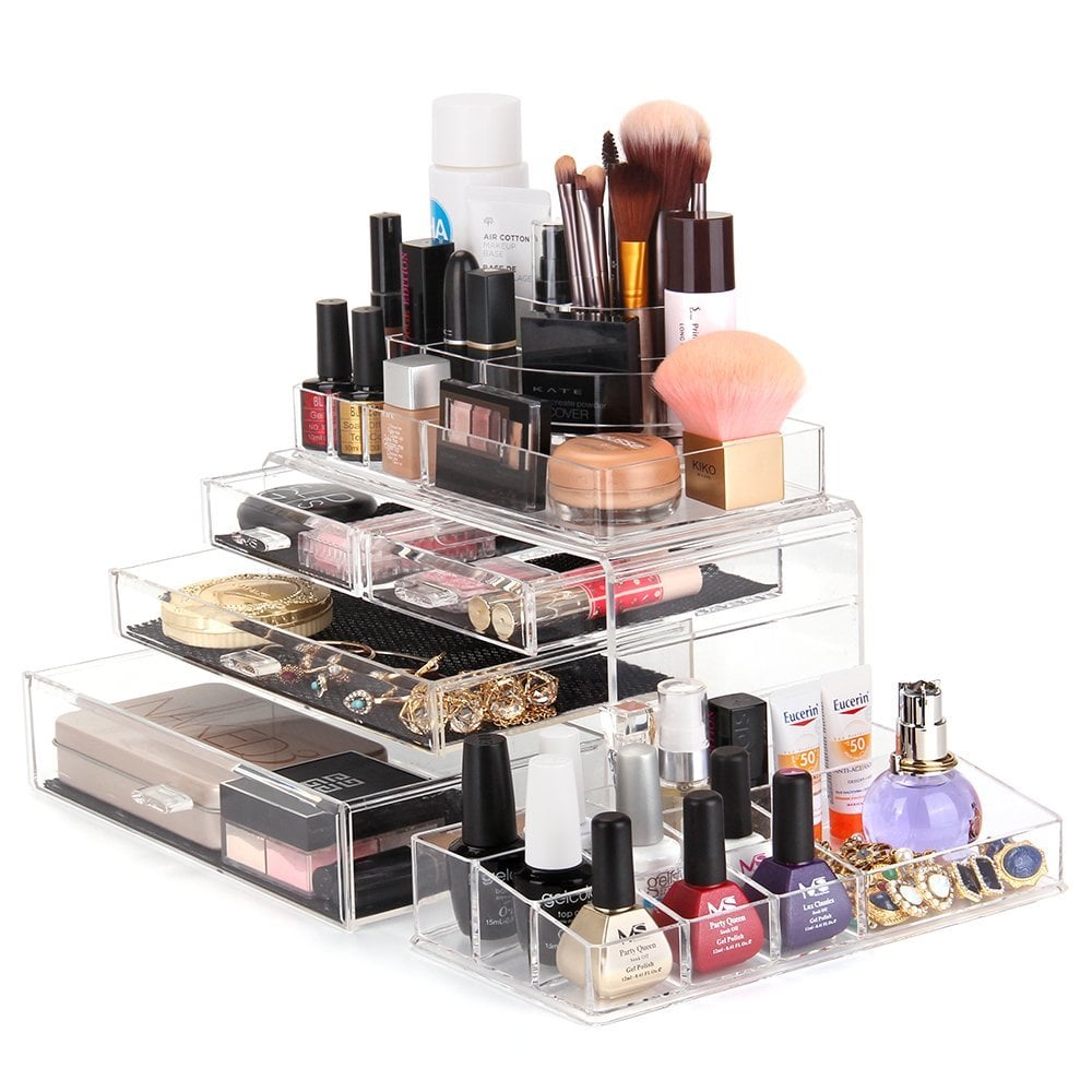 Organizer makeup large acrylic usa singapore