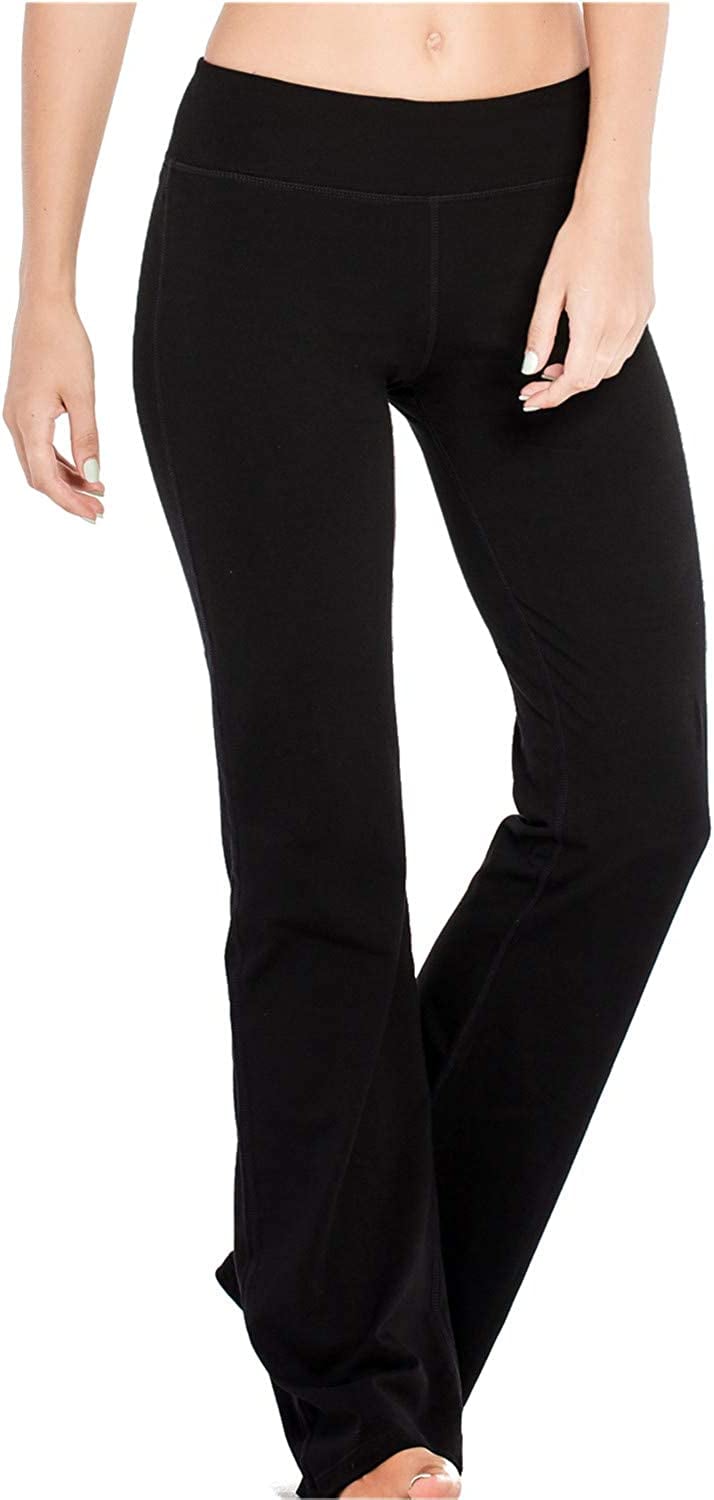 Buy TRASA Womens Maternity Cotton Workout Leggings Over The Belly  Pregnancy Yoga Pant with Pockets Soft Activewear Work Pants Color  Black  Size  L at Amazonin
