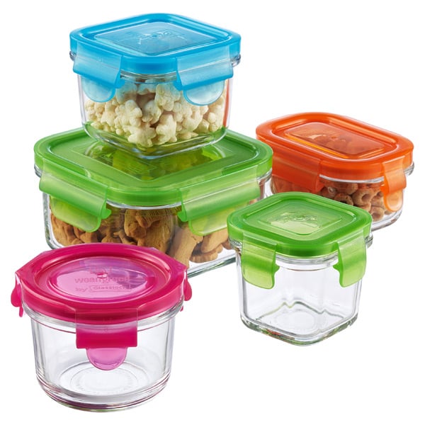 Wean Green Glasslock Clean & Fresh Food Storage Containers