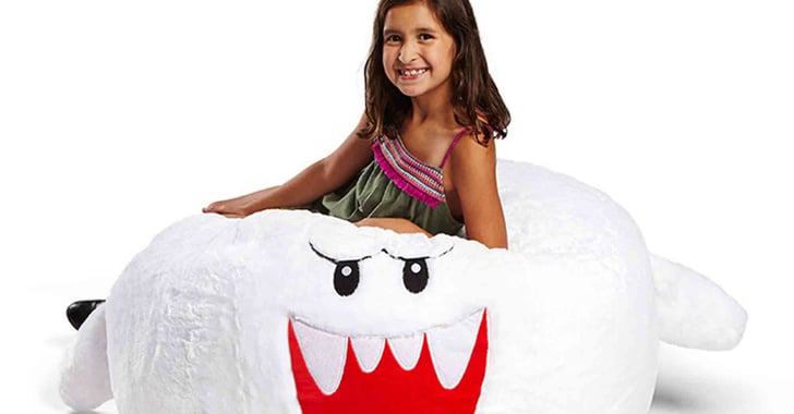 This Cozy Boo Bean Bag Will Transport You to Those Nintendo-Playing Days in No T...