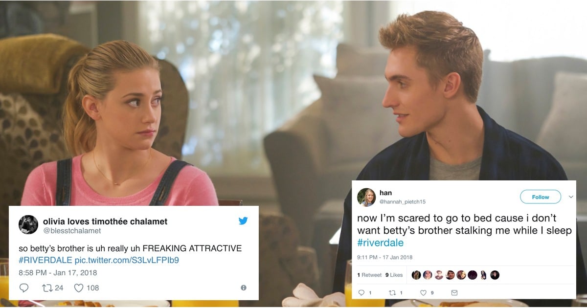 Reactions To Betty S Brother On Riverdale Popsugar Entertainment